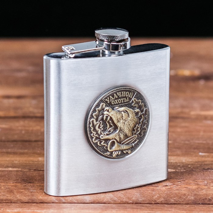 Фляжка "Удачной охоты" 180мл