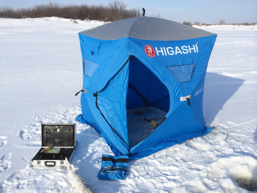 Палатка для зимней рыбалки  COMFORT SOLO, 150*150, высота 150см