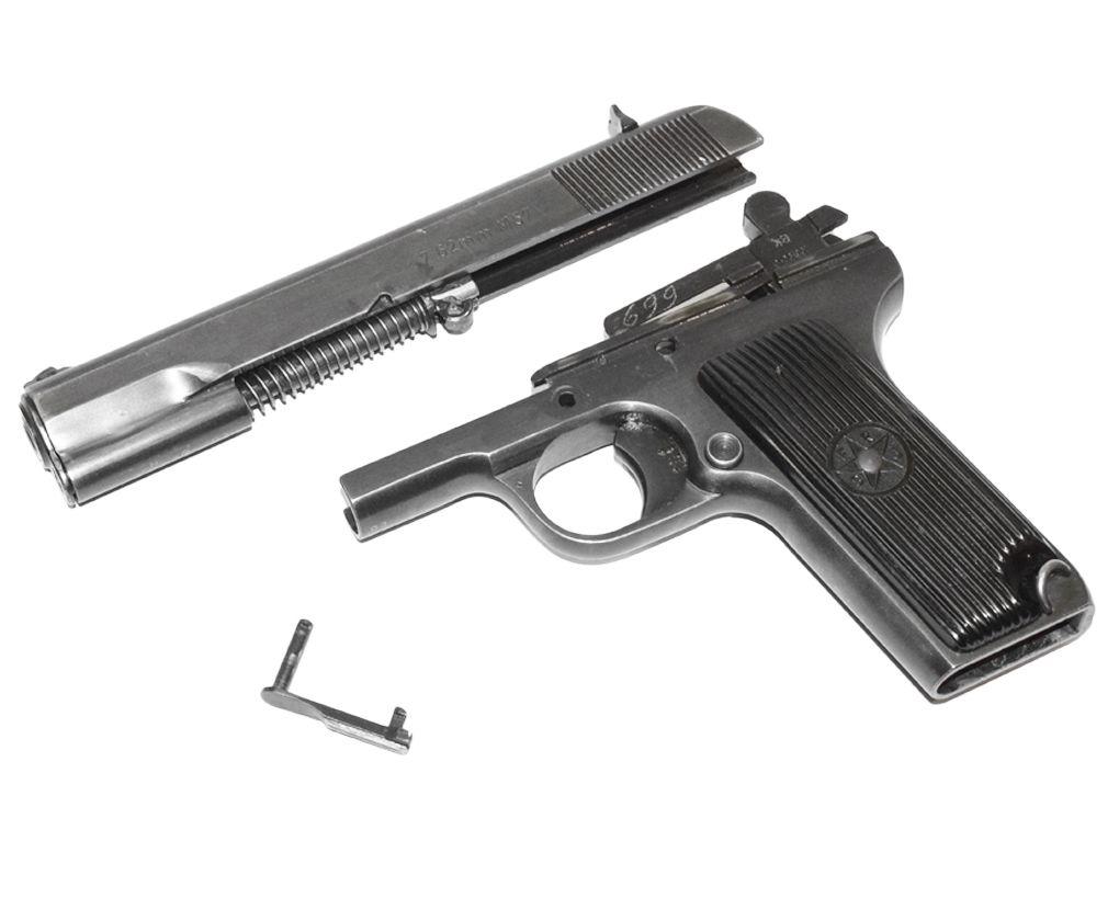 Оружие списанное, охолощенное "Tokarev-СО", к.7,62*25 (доп. маг.)