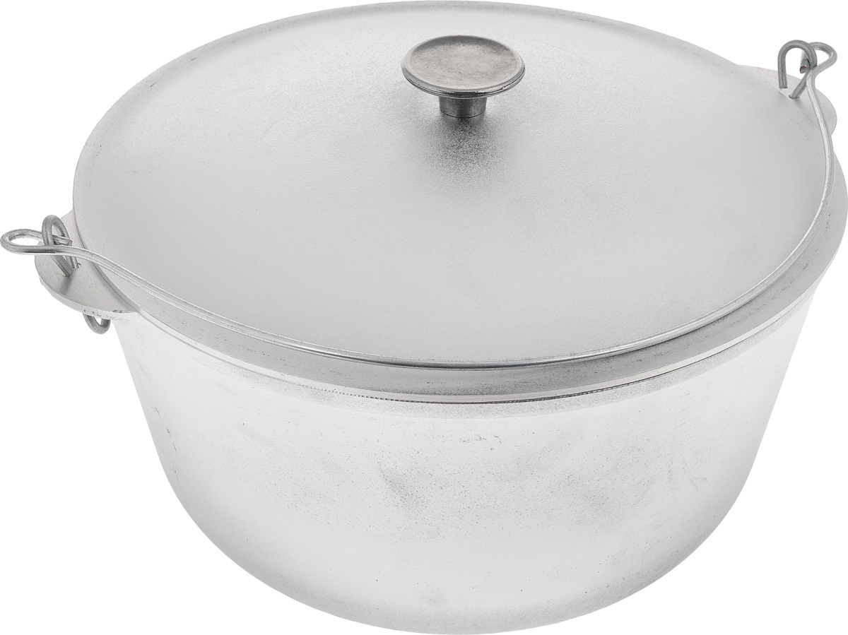 Казан походный 12л "Туризм" d=40см с крышкой